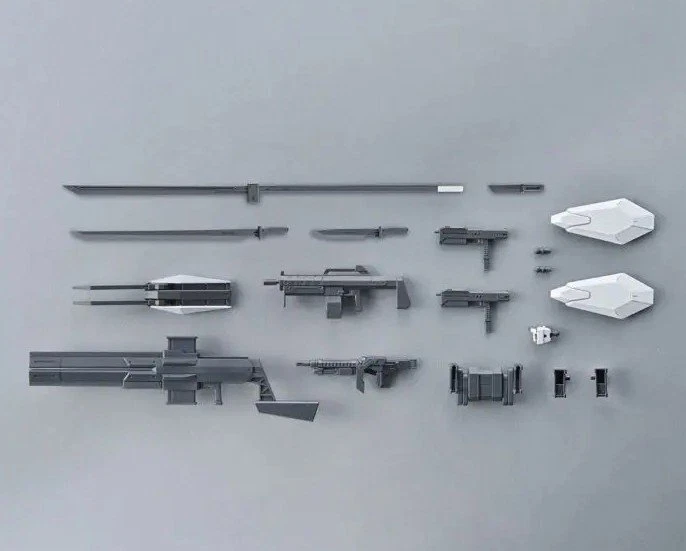 Bandai 1/72 Scale Model Parts HG Amaim Warrior At The Borderline Weapon Set - Image 2 of 2
