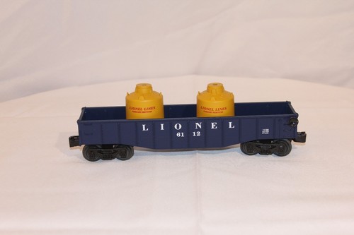 Lionel 11180 Gondola With Removable Canisters Set 7-11175 New NOS #6112
