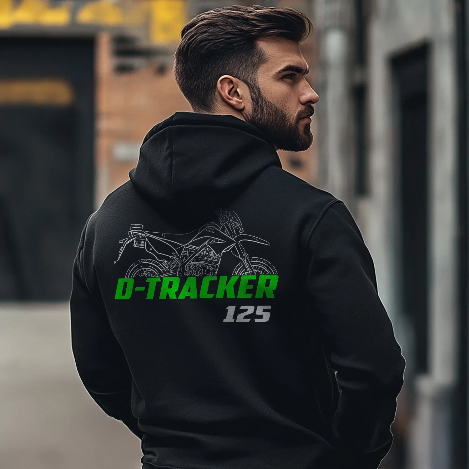 For Kawaasakii D-Tracker 125 2010-2014 fans - Motorcycle Hoodie