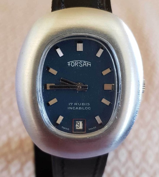 Reloj FORSAM  de cuerda,NOS (New Old Stock)