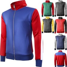 Mens Track Pants Jogger Sweatpants Gym Soccer Jogging Ankle Zip Training Hip Hop