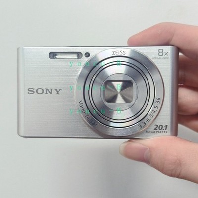 Sony Cyber-Shot DSC-W830 Digital Camera 20.1MP 8x Optical Zoom Silver Tested