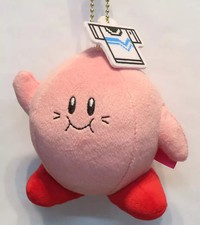 Kirby Key Chain / 25th Anniversary / Blue Tag / Classic Mascot / Used