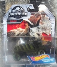 Hot Wheels Jurassic World Character Cars Triceratops 3/5