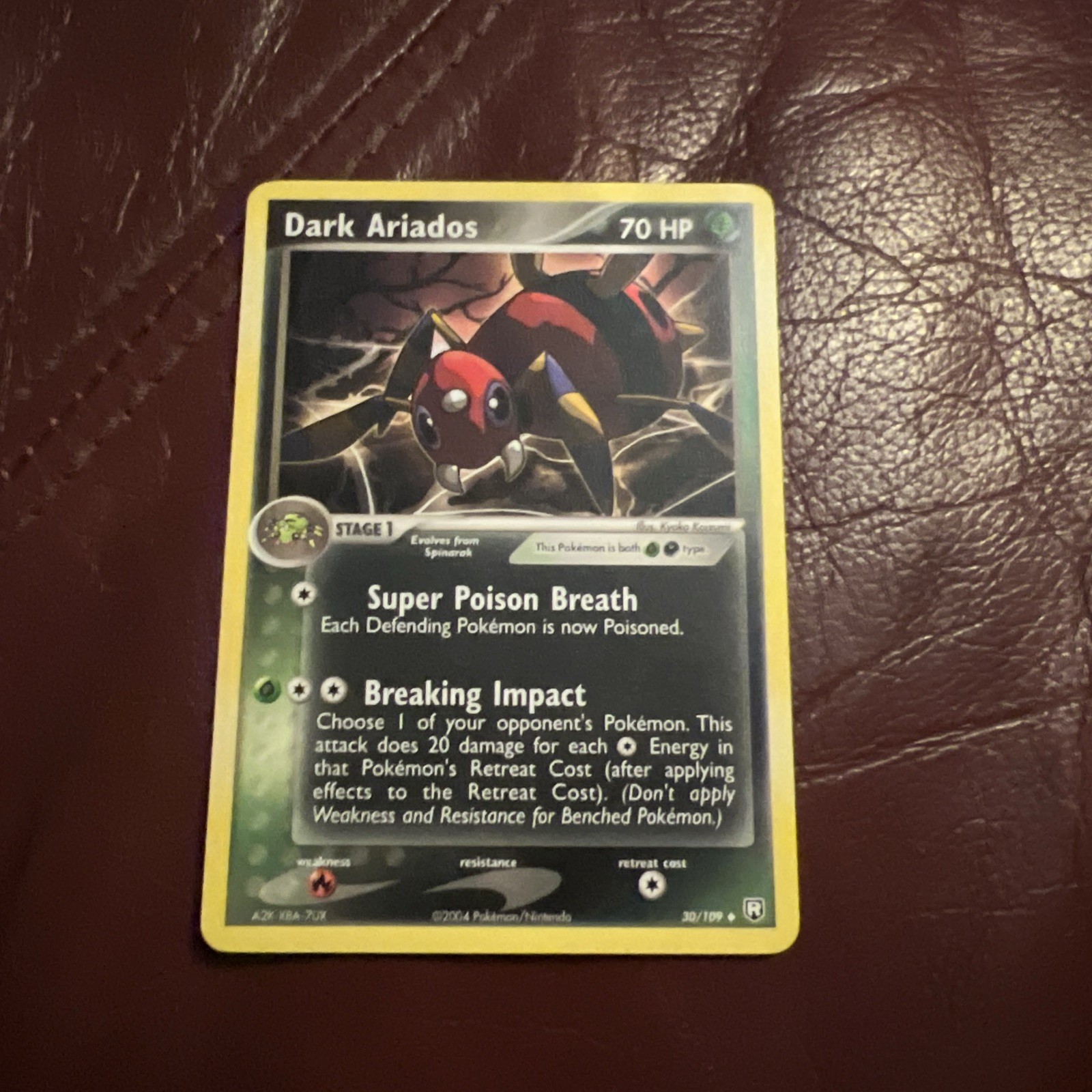 Dark Ariados 30/109 Team Rocket Returns Regular