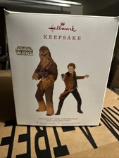 Hallmark Keepsake 2018 Solo  A Star Wars Story  Han Solo And Chewbacca  Ornament