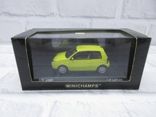 Miniature car 1/43 Minichamps Volkswagen Lupo 1998 Yellow el Car