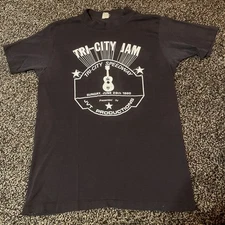 Head East Tri-City Jam 1980 Vintage T Shirt Rock Concert Size Medium Vintage