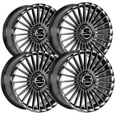 Set Of 4 Strada Sf68 Martello 22x9 5x1155x120 20mm Blackmilled Wheels Rims Set Of 4 Strada Sf68 Martello 22x9 5x1155x120 20mm Blackmilled Wheels Rims