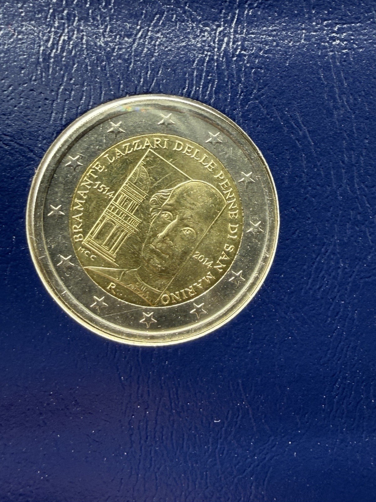 SAN MARINO 2014- 2 EURO COMMEMORATIVO BRAMANTE