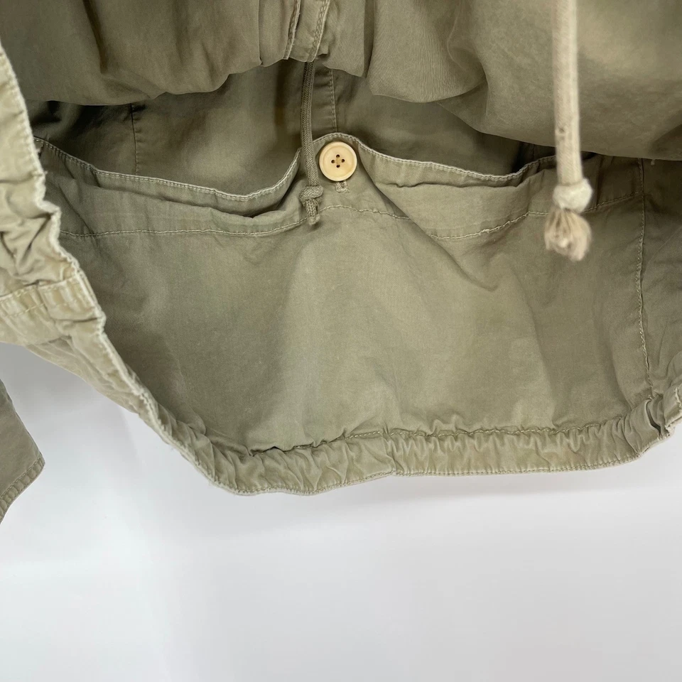 Ralph Lauren RRL Double RL Cotton Utility Jacket Khaki Tan Field Military Men M - Image 4 of 4