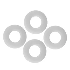 4 Pieces Flush Valve Seal Seal Washer Toilet Tank Parts