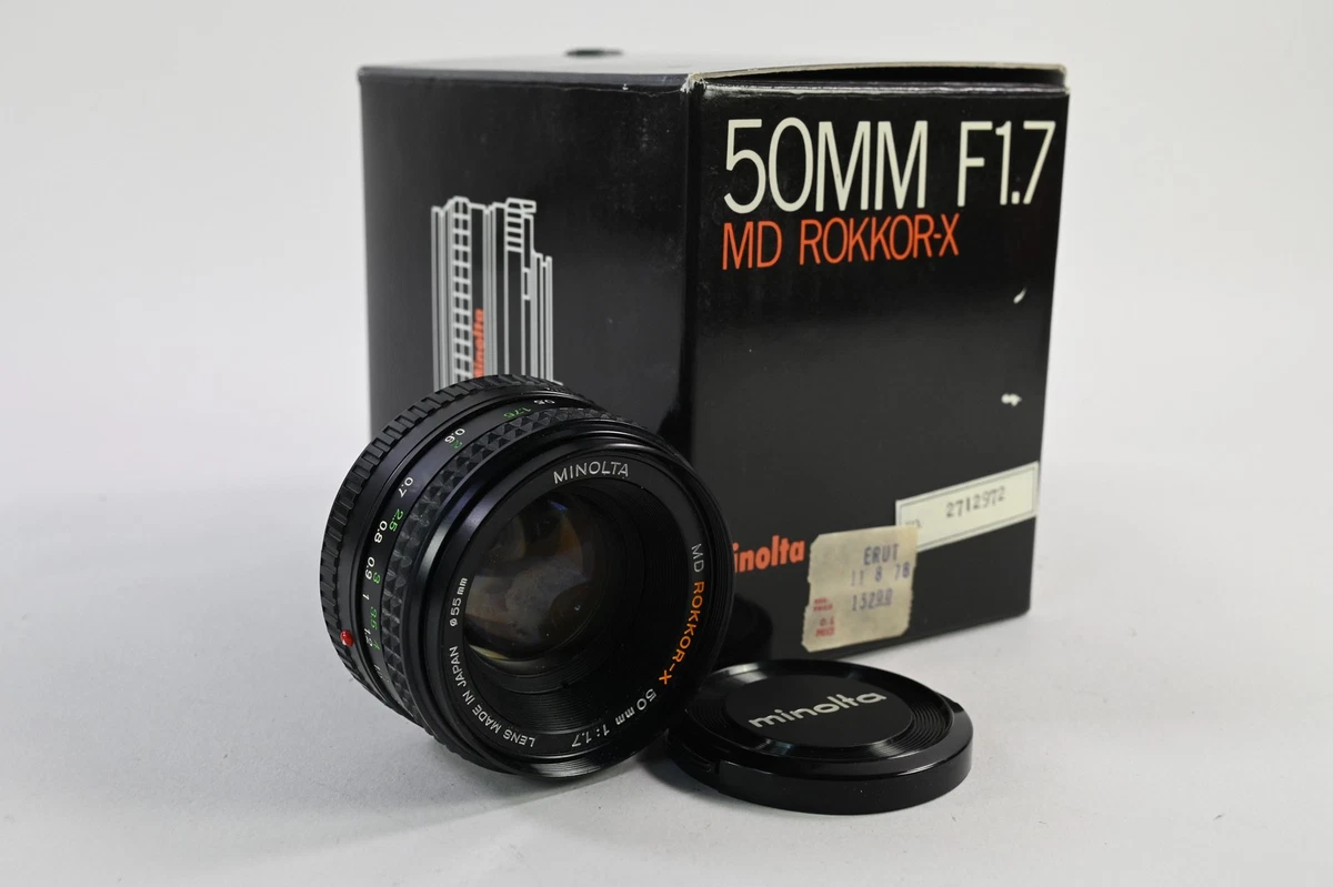 Minolta 50mm f/1.7 Camera Lenses for sale - eBay