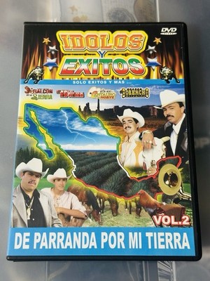 Idolos Y Exitos DVD De Parranda Por Mi Tierra