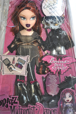 Bratz G1 Midnight Dance Meygan Modepuppe - wunderbar - 2005 - Kartonschaden - versiegelt