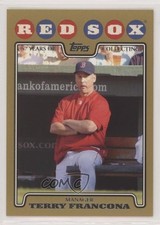 2008 Topps Gold Border 1925/2008 Terry Francona #123 3xy