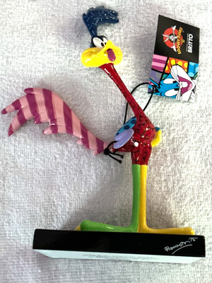 Romero Britto Road Runner 8'' Figurine Brand New in Box with Tags 2018 # 4055719