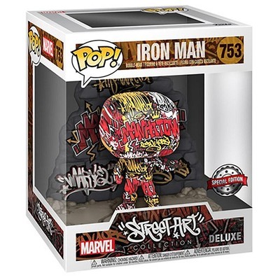 Funko Marvel Iron Man POP! Street Art Special Edition Figur #753 14 cm Neu/OVP