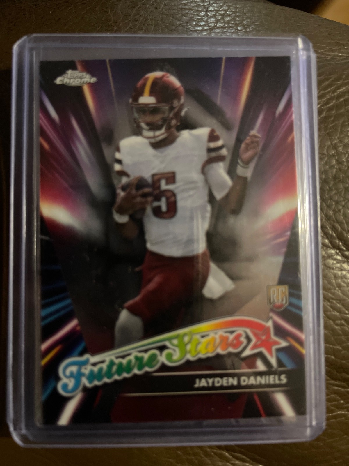 jayden daniels prizm future star 2024 rookie future star
