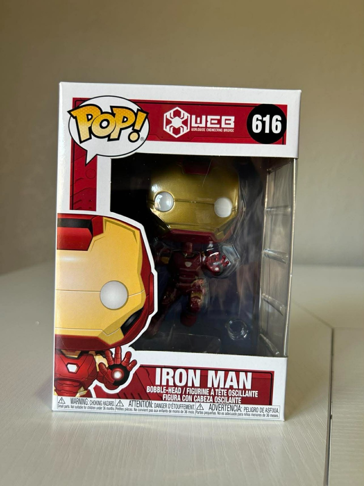 Funko Pop! Marvel Iron Man #616 Exclusive Vinyl Figure