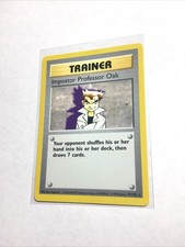 IMPOSTOR PROFESSOR OAK - 73/102 - Base Set SHADOWLESS - Pokemon Card - EXC on eBay