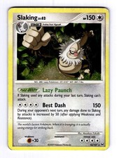 Slaking Platinum #16 (2009) Holo MP Pokemon on eBay
