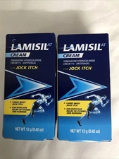 2x Lamisil AT Antifungal Cream for JOCK ITCH 0.42 oz  11/2026