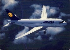 Lufthansa Airbus A319-100 Germany vintage postcard n238