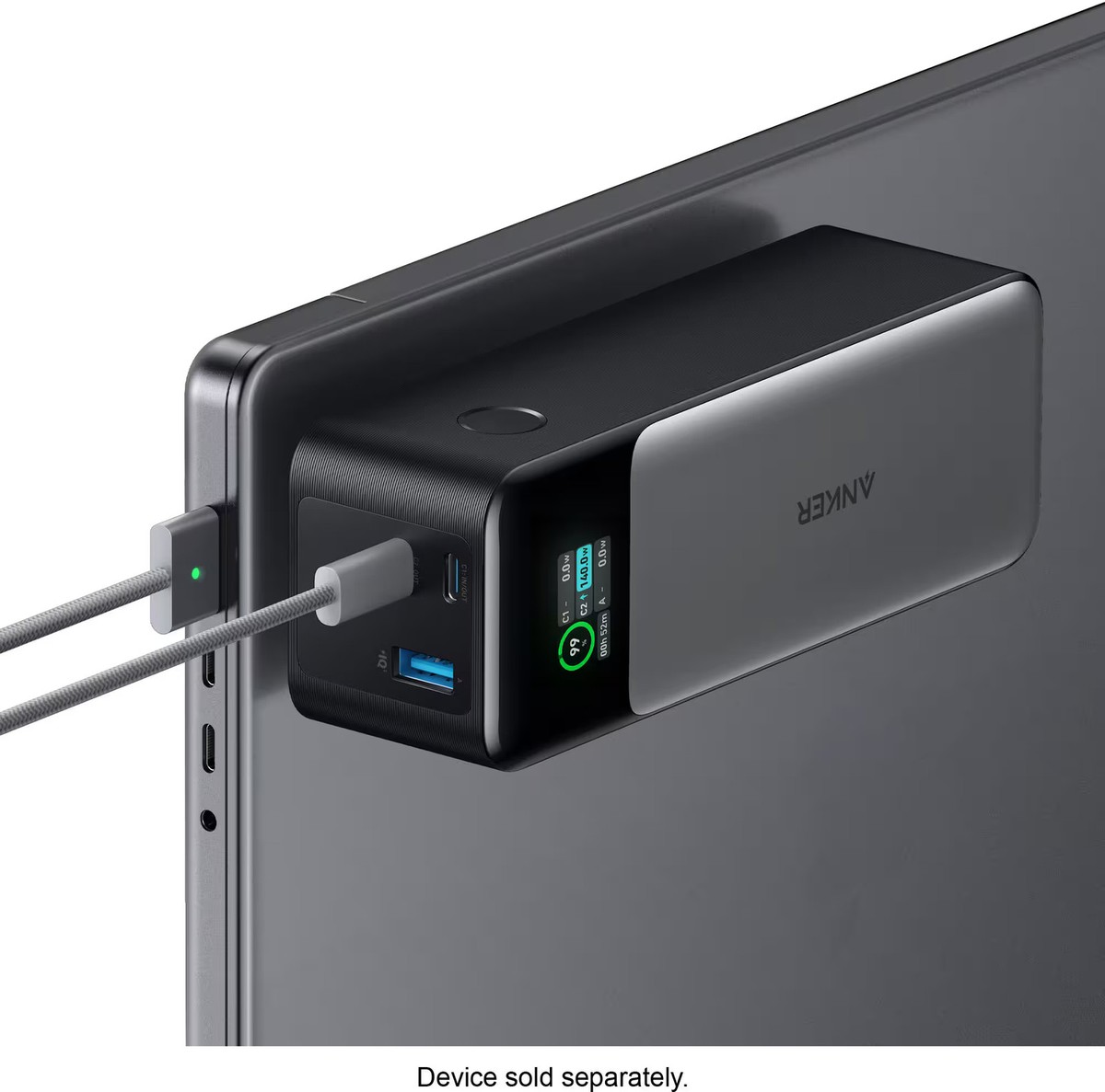 Anker - Power Bank (24000mAh, 140W, 3-Port) - Black | eBay