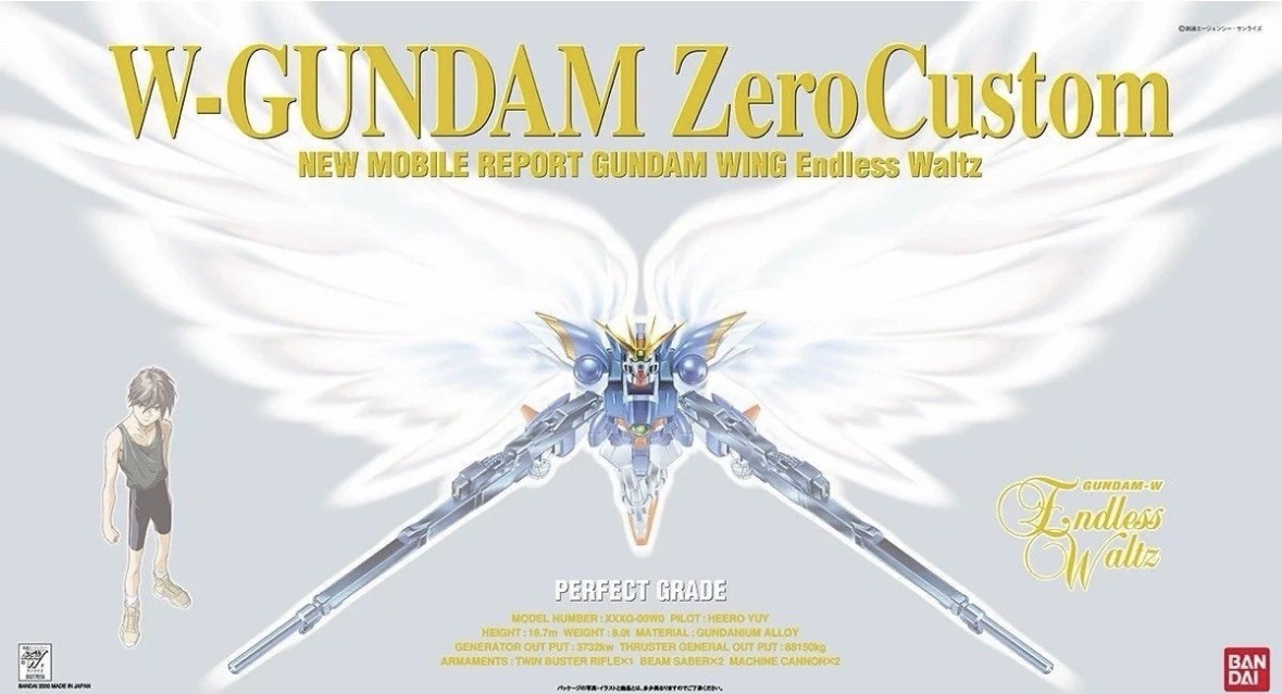 Bandai PG 1/60 Wing Gundam Zero Custom Endless Waltz -Read | eBay