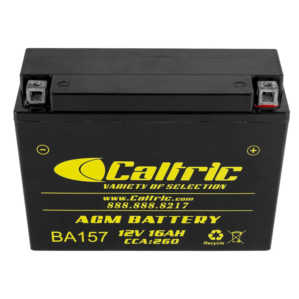 AGM Battery for Yamaha Vmax 600 VX600 Dx Le St Sx Sxs Xt Xtc Xtr 1994-1998 - Image 4 of 4