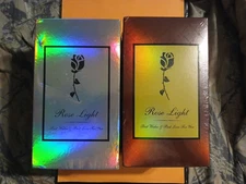 LED Light Beauty and the Beast Enchanted Rose In Glass Dome Valentines Day Gift