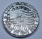 Artisan Crafted 3 oz Silver Round - USA Made .999 Fine Hand Poured