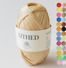 Raffia Yarn, Soft Raffia Yarn for Crochet  328Ft  Smooth Raffia for Hand Knitting