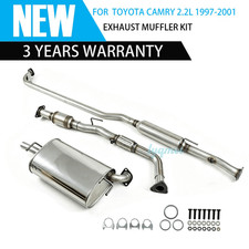 For 1997 1998 1999-2001 Toyota Camry 2.2l Muffler Resonator Pipe Exhaust System