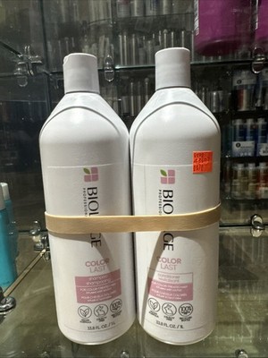 Matrix Biolage ColorLast Shampoo and Conditioner For Color-Treated Hair 33.8 oz