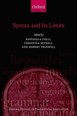 Syntax and its Limits - 9780199683246