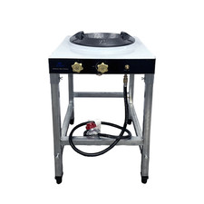 10" Commercial Chinese Wok Ranges 16 Tips Liquid Propane
