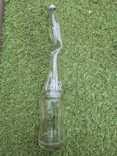 Very Rare Large 1 Litre Twisted Vintage coke bottle German Edition - Picture 6 of 9