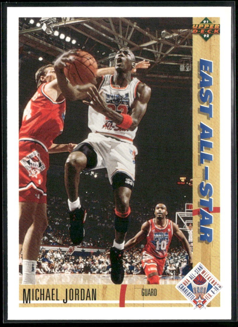 Michael Jordan 1991-92 Upper Deck #69b Chicago Bulls