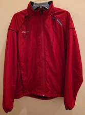 Men's SPORTHILL Symmetry Jacket Sz Large Createx Red Golf/Outdoor Sport Ex. Cond