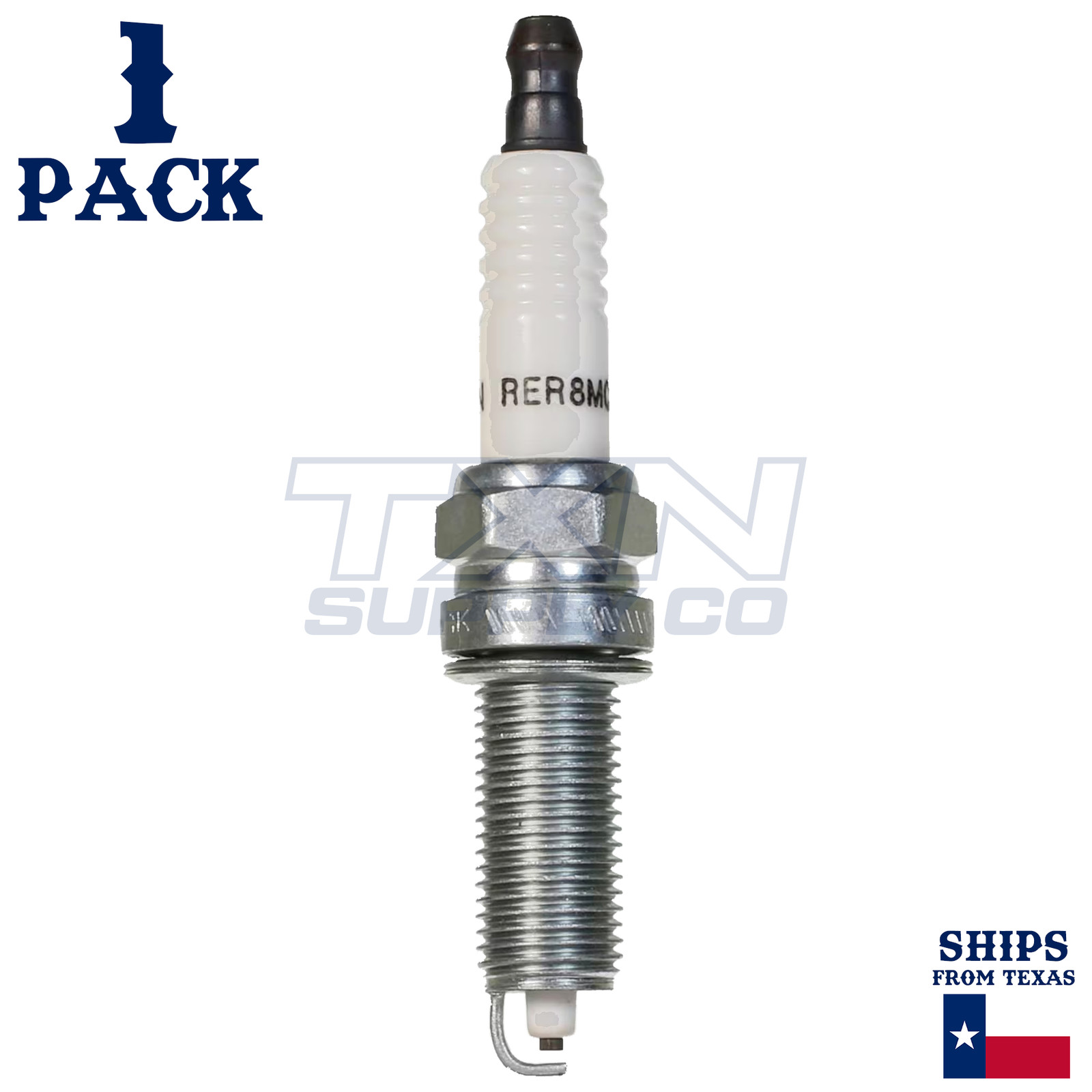 Champion 445 Copper Plus Spark Plugs RER8MC - 1 Pack