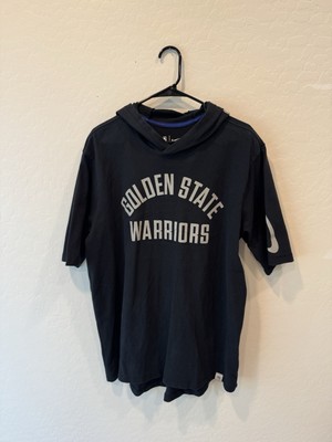Nike Men's NBA Golden State Warriors Short Sleeve Hooded T-Shirt T-Shirts