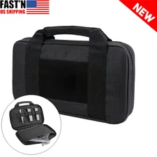 Tactical Pistol Case Handgun Bag Hunting Shooting Range Gun Magazine Carry Pouch