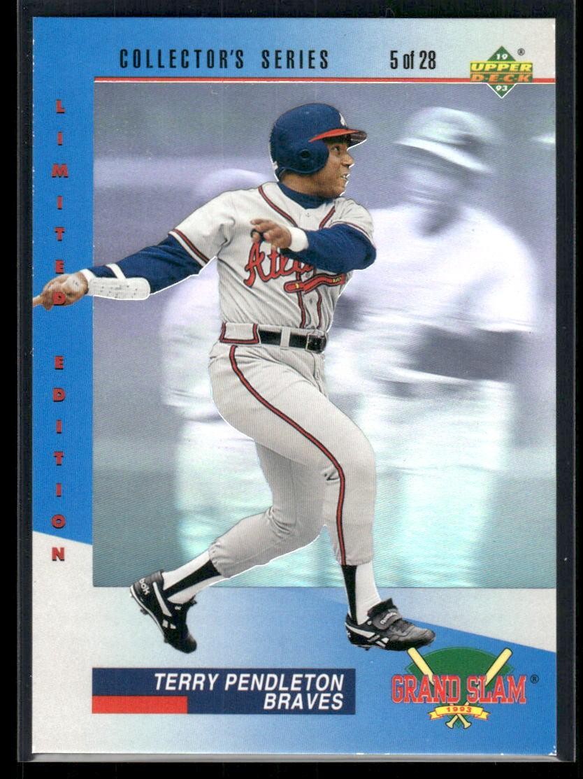 1993 Upper Deck Denny's Grand Slam Holograms #5 Terry Pendleton