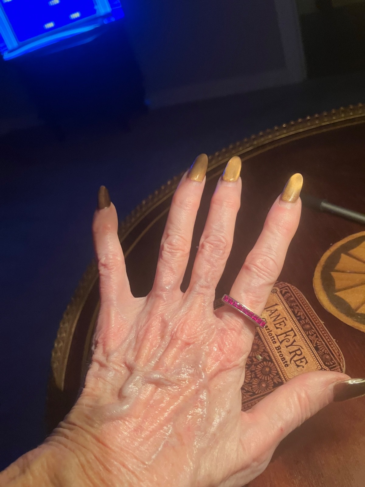 Stephen Webster Ruby/18K  White Gold Stacking Rin… - image 7