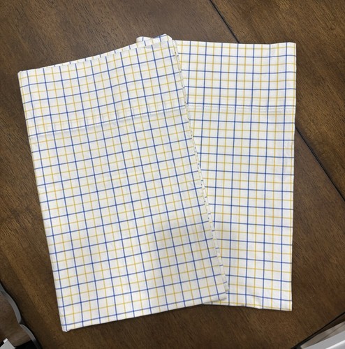 2 Ralph Lauren 100% Cotton Pillowcase 31” x 20”