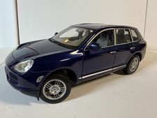 🔥MaistoPorsche Cayenne S 1:18 Special Edition Dark Blue Diecast LOOSE🔥
