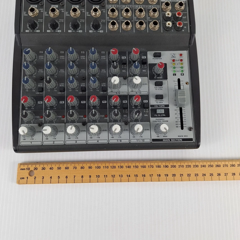 Behringer Xenyx 1202 Mixer * No Power Supply * UNTESTED - image 3 of 4