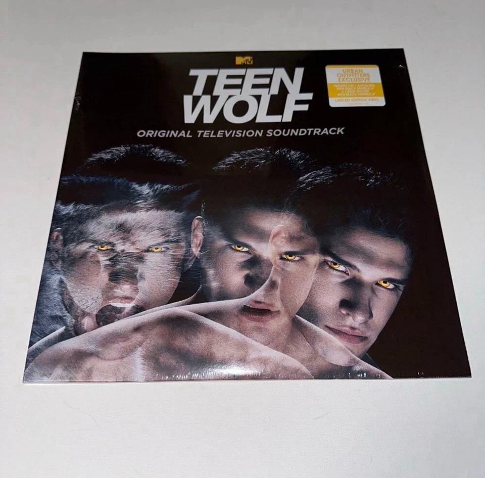 NEW MTV TEEN-WOLF soundtrack vinyl urban outfitters exclusive red / yellow Foto 2 de 3